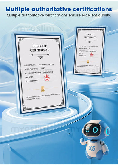 Professional AI Skin Analyzer & 3D Facial Scanner