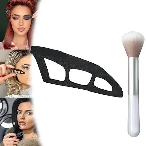 Quick Makeup Tool - Eye Shadow Auxiliary Tool Set, Eyeshadow Tools, Quick Makeup Templates, Eyeshadow Molds