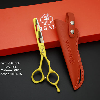 Hair scissors HISADA tijeras barbero profesional Handmade scissors in Japan VG10 Material navaja de barbería 5.5/6.0/6.5 inch