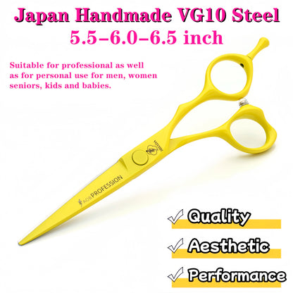 Hair scissors HISADA tijeras barbero profesional Handmade scissors in Japan VG10 Material navaja de barbería 5.5/6.0/6.5 inch