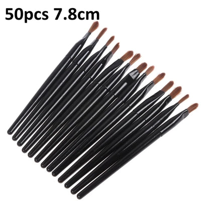 50pcs/Set Disposable Lip Brush Gloss Wands Applicator Makeup Cosmetic Beauty Tool Lip Liner Brush Lip Makeup Tools