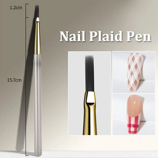 Nail Art Painting Brush Acrylic Lines Pen Watercolor Brushes For UV Gel Flower Butterfly DIY Manicure Design Salon Tool