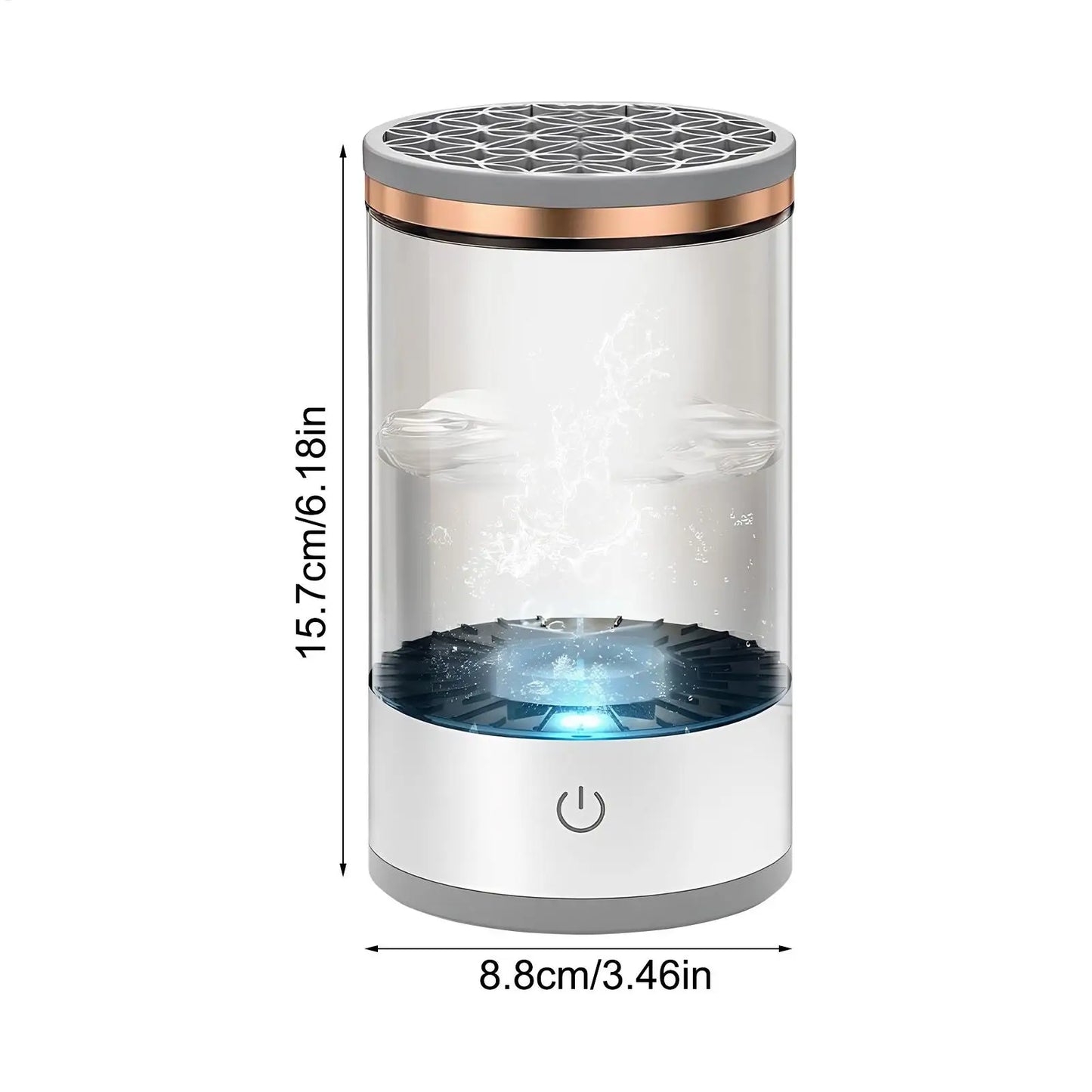 Makeup Brush Cleaner USB Deep Cleaning Beauty Tools Quiet Make Up Brushes Cleaning Tools for Contour Eyeshadow Salon Home Daily