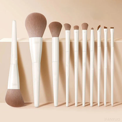 5/7/10/12Pcs Makeup Brushes Tools Set Professional Eyeliner Eyeshadow Contour Powder Brush Women Facial Beauty Cosmetics Tools