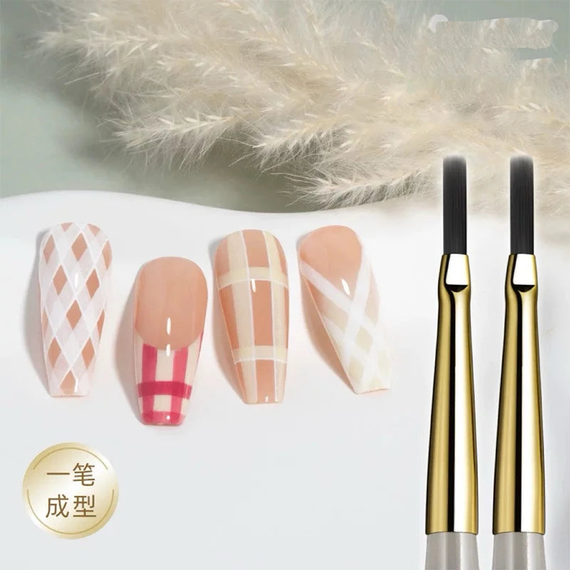 Nail Art Painting Brush Acrylic Lines Pen Watercolor Brushes For UV Gel Flower Butterfly DIY Manicure Design Salon Tool