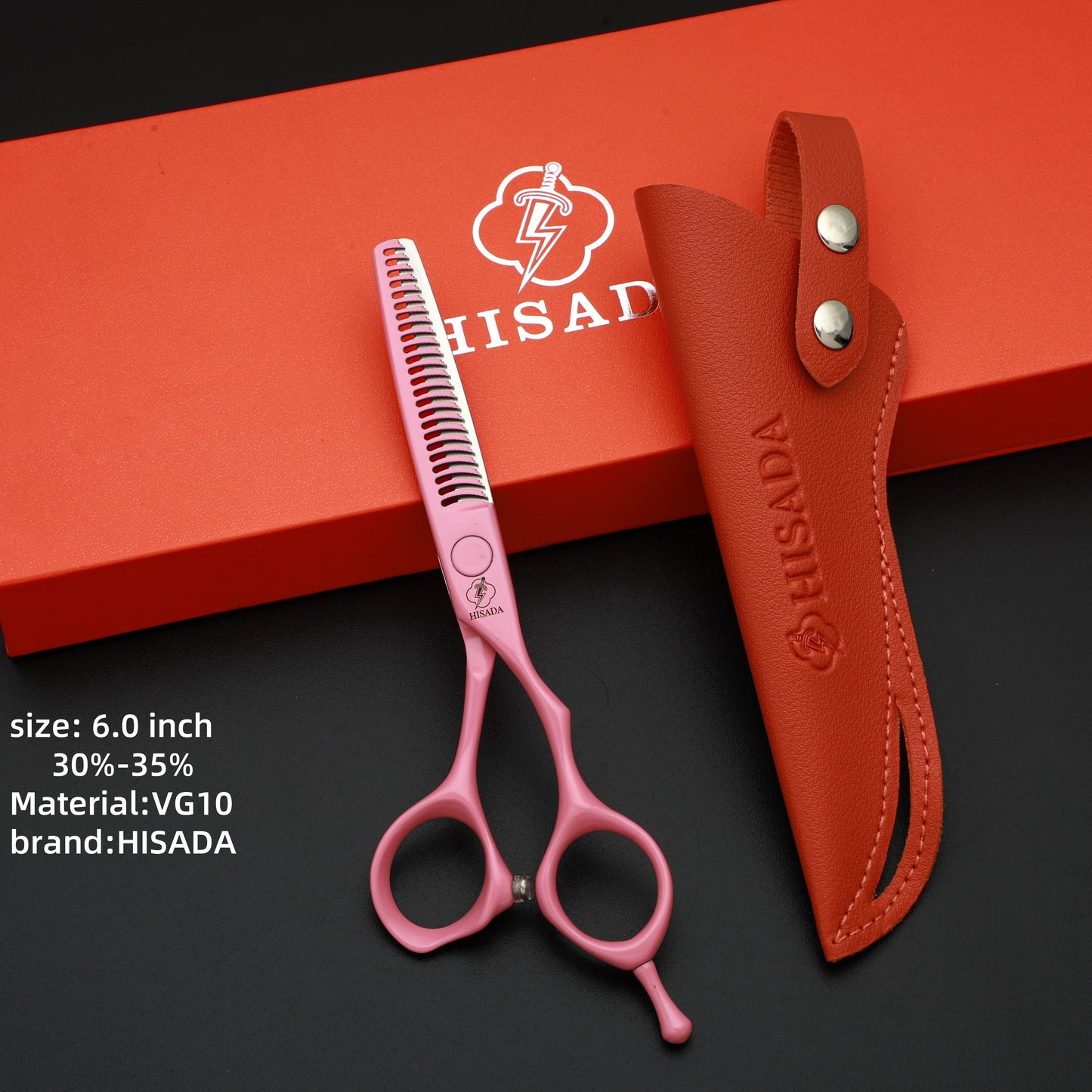 Hair scissors HISADA tijeras barbero profesional Handmade scissors in Japan VG10 Material navaja de barbería 5.5/6.0/6.5 inch
