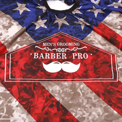 Barbershop Hairdressing Coat Waterproof Adjustable Gown Anti-static Buckle Haircut Cloth Barber Cape Tool