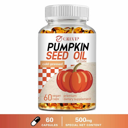 Pumpkin Seed Oil - Prostate Health, Skin, Heart & Brain Health, Bladder Control