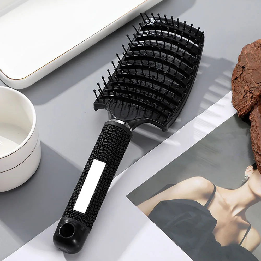 Hair Brush Girls Hair Scalp Massage Comb Women Wet Curly Hair Brush for Salon Hairdressing Styling Tool