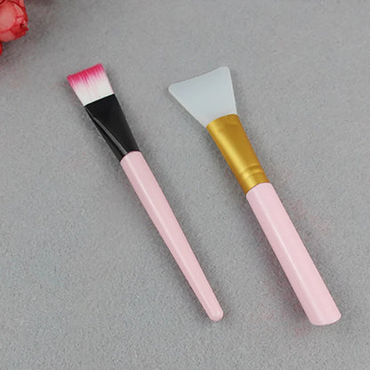 Facial Brush Mask Bowl Spoon Set Mask Brush Bar DIY Beauty Tools Mixing Tools Skin Care Makeup Supplies Woman Facial Tools
