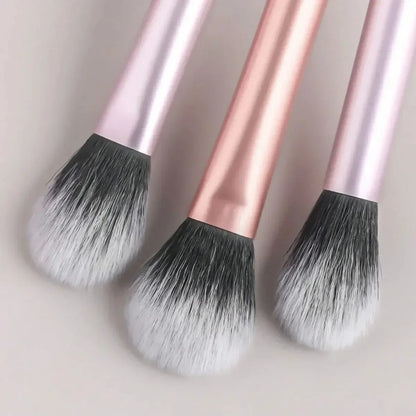 12pcs Makeup Brush Kit Soft Synthetic Hair Make Up Brushes Foundation Blush Eyeshadow Cosmetic Makeup Tools