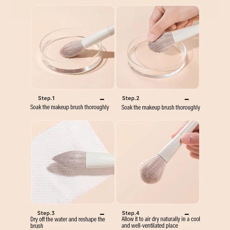 5/7/10/12Pcs Makeup Brushes Tools Set Professional Eyeliner Eyeshadow Contour Powder Brush Women Facial Beauty Cosmetics Tools