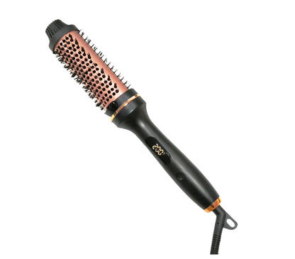 10   Hair Curler Ceramic Curling Iron Anti Scald Double PTC For Women Hot Brush Travel Fast Heating Heated Brush Thermal Brush