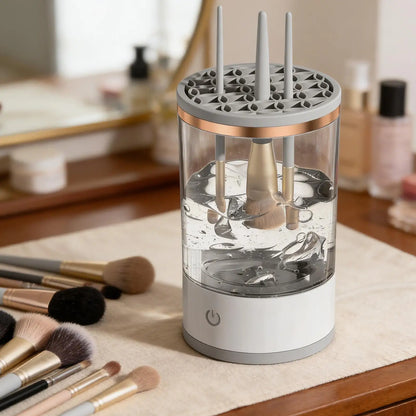 Makeup Brush Cleaner USB Deep Cleaning Beauty Tools Quiet Make Up Brushes Cleaning Tools for Contour Eyeshadow Salon Home Daily
