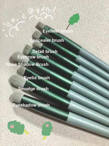 10/13PCS Makeup Brushes Set Eye Shadow Foundation Women Cosmetic Brush Eyeshadow Blush Beauty Soft Tools Bag Makeup Brush Set