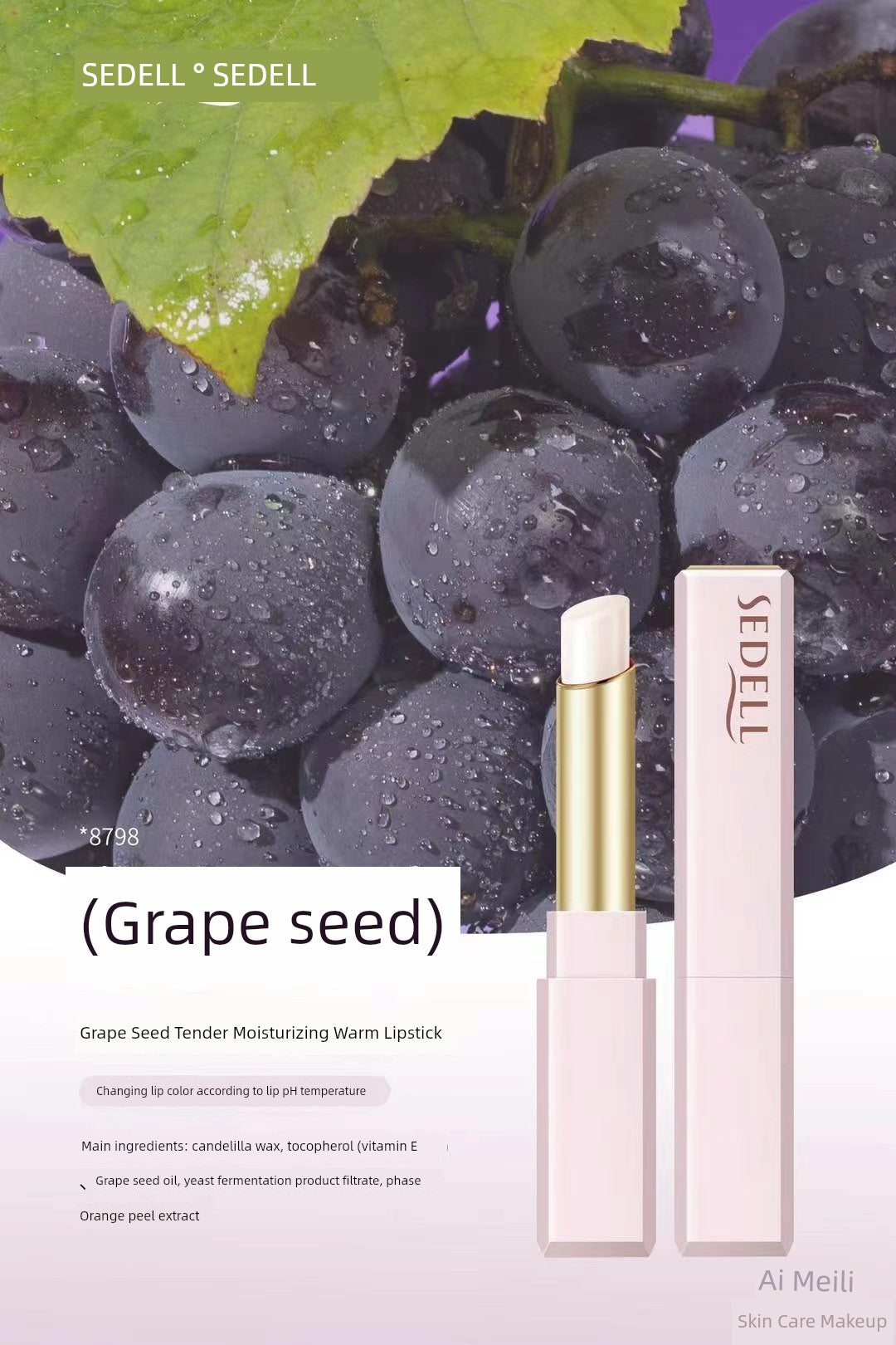 Moisturizing Color-Changing Lipstick – Waterproof & Nourishing