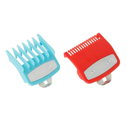 2pcs/lot Hair Clipper Guide Comb Cutting Limit Combs Standard Guards Attach Parts Electric Clippers Accessories 1.5mm + 4.5mm
