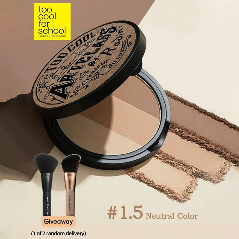 K-Beauty Smooth Matte Contour Palette + Brush