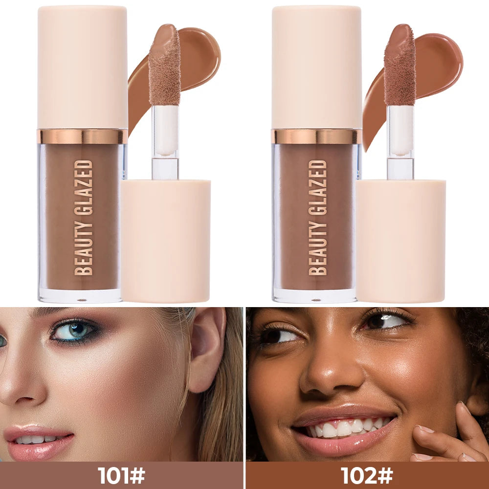 Beauty Glazed 2-Color Liquid Contour – Matte & Waterproof