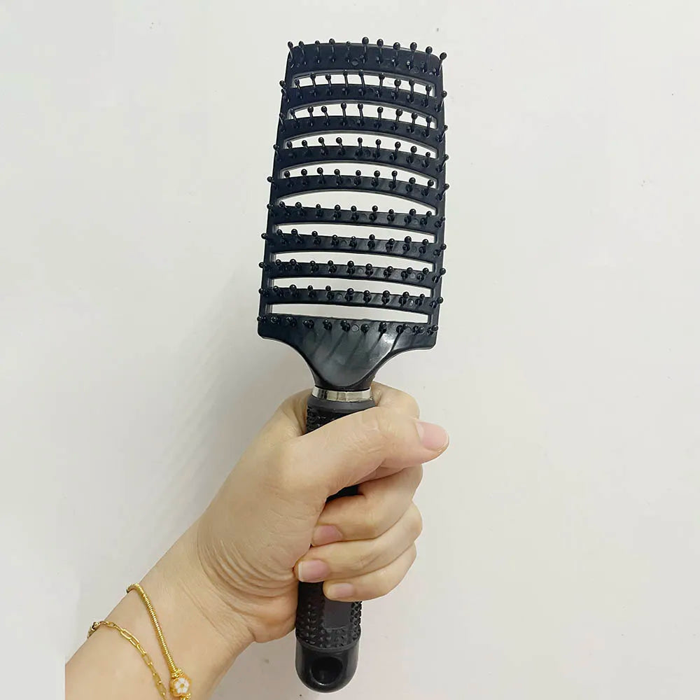 Hair Brush Girls Hair Scalp Massage Comb Women Wet Curly Hair Brush for Salon Hairdressing Styling Tool