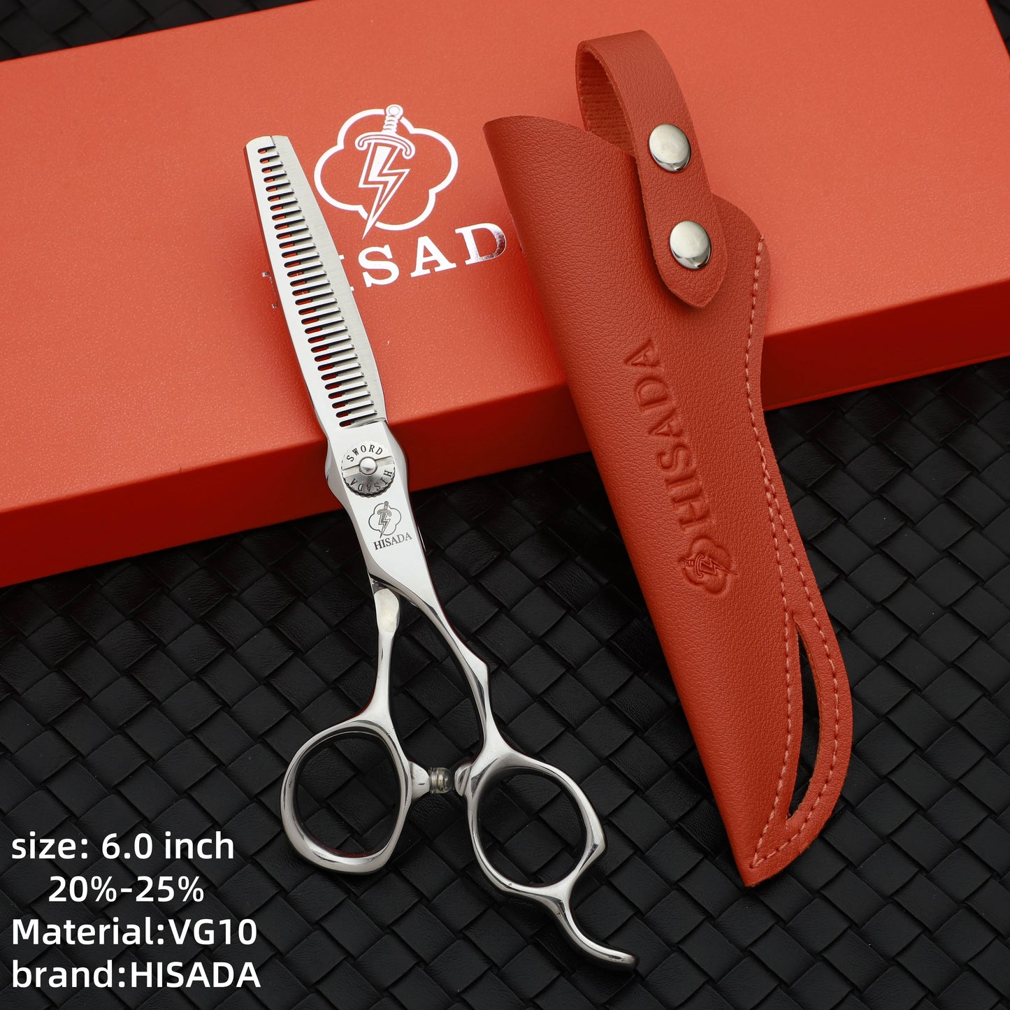 Hair scissors HISADA tijeras barbero profesional Handmade scissors in Japan VG10 Material navaja de barbería 5.5/6.0/6.5 inch