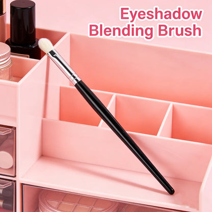 Make Up Eyeshadow Brush 100% Goat Hair Eyeshadow Brush Blending Makeup Brushes Birch Pro Eye Shadow Blending Makeup Tools