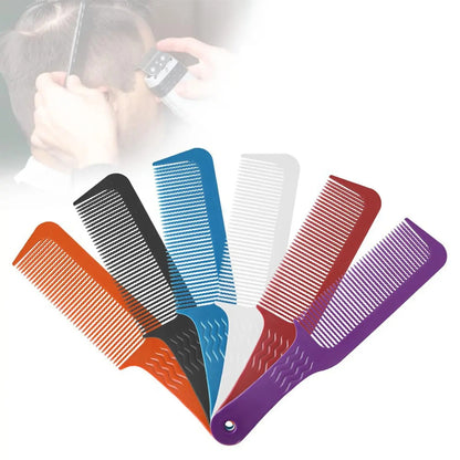 Barbershop Hair Clipper Comb Salon Hairdressing Anti Static Flat Top Hairbrush Pro Barber Home Hair Styling Tools Accessories