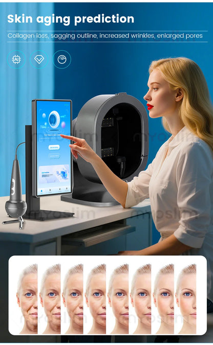 Professional AI Skin Analyzer & 3D Facial Scanner