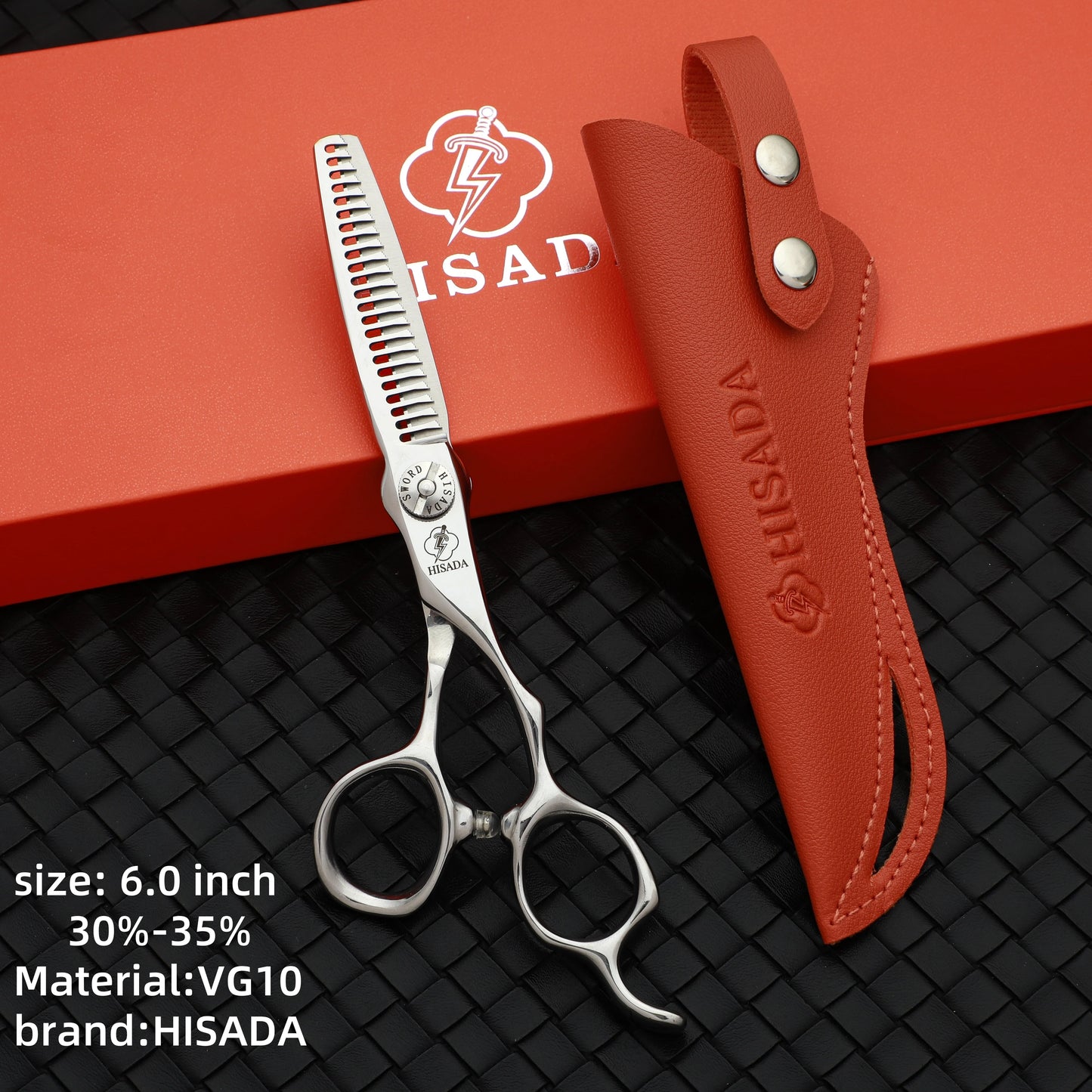 Hair scissors HISADA tijeras barbero profesional Handmade scissors in Japan VG10 Material navaja de barbería 5.5/6.0/6.5 inch