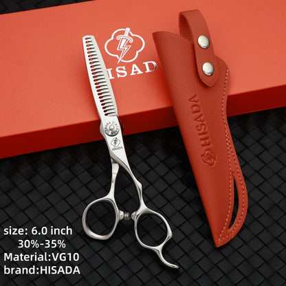 Hair scissors HISADA tijeras barbero profesional Handmade scissors in Japan VG10 Material navaja de barbería 5.5/6.0/6.5 inch