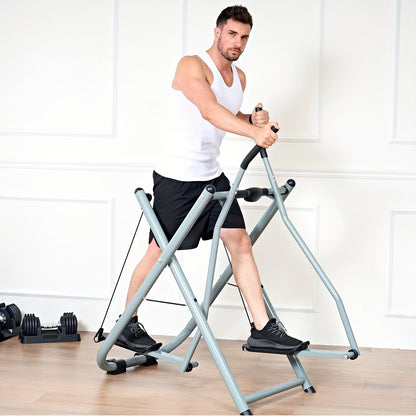 SogesPower Air Walk Trainer Elliptical Machine Glider, Elliptical Exercise Machine With Monitor For Home Gym, Low-Impact Design Elliptical Machine For Full Body Fitness Workout, 330LBS Weight Capacity