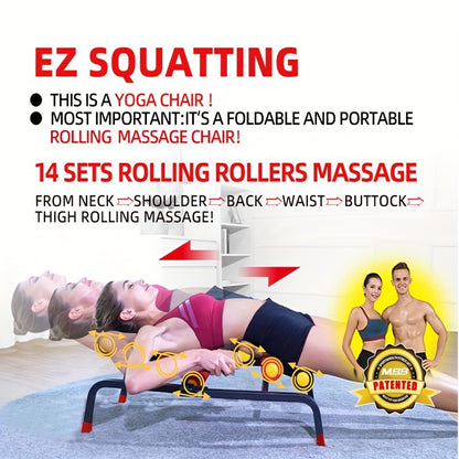 1pc Full-Body Fitness Workout Machine: Abdominal Trainer, Back Stretcher, Squat Trainer, Sit-up Exercise Trainer, Push-up Board for Core Strength and Muscle Building